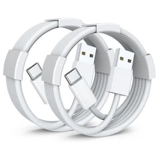 Car Carplay Cable for iPhone 15/16 Pro Max/Plus Cable, 3.3FT 2Pack USB A to C