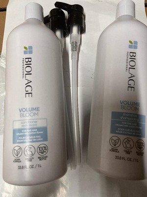 Matrix Biolage VolumeBloom Shampoo & Conditioner 33.8 oz free shipping  W/P