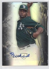 2014 Bowman Sterling Prospect Refractor 49/150 Raul Alcantara #BSPA-RA Auto 2x4