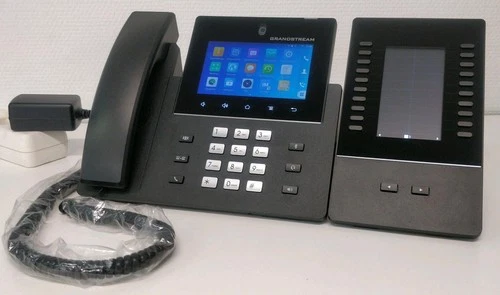 Grandstream IP Video Telefon GXV3450 (Android) inkl GBX20 Erweiterung (wie NEU)