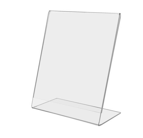 8 Sided Tabletop Sign Holder 4" X 6" For Displaying Menus Promotional Flyers And Daily Specials In Cafes And Restaurants Clear Acrylic By Marketing Holders - View #4