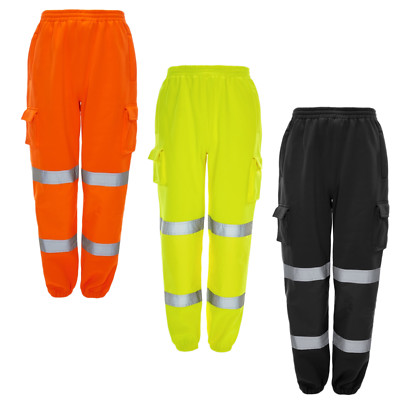 Hi Vis Body Warmer – High Visibility Fleece-Lined Reversible - View #3