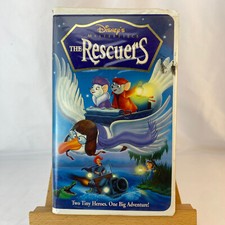 Disney's The Rescuers (1977) VHS Video - Masterpiece Collection, Very Nice!