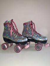 Sure-Grip Prism Roller Skates, Size 5, Pink