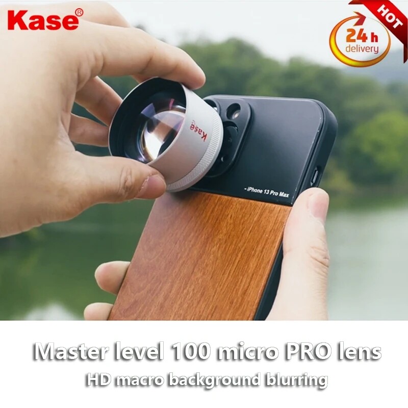 Kase Smartphone Master Level 100 Micro Pro Lens for iPhone 15 14