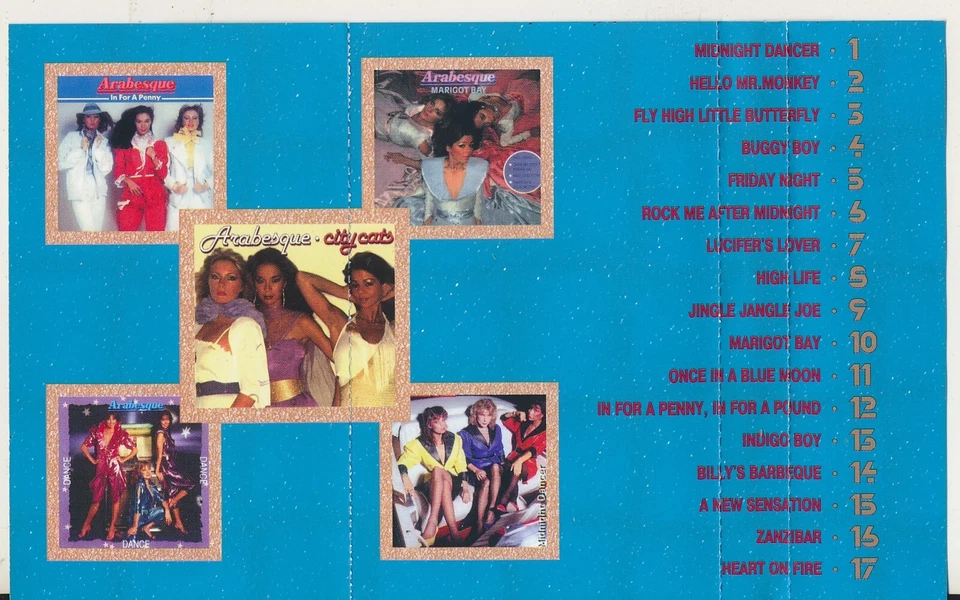 Arabesque Grand Collection 2001 Ukraine  Cassette NM Foto 3 de 4