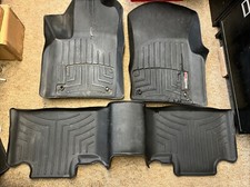 Weathertech Floorliner 2013-2015 Dodge Durango Jeep Grand Cherokee 2 Rows Black