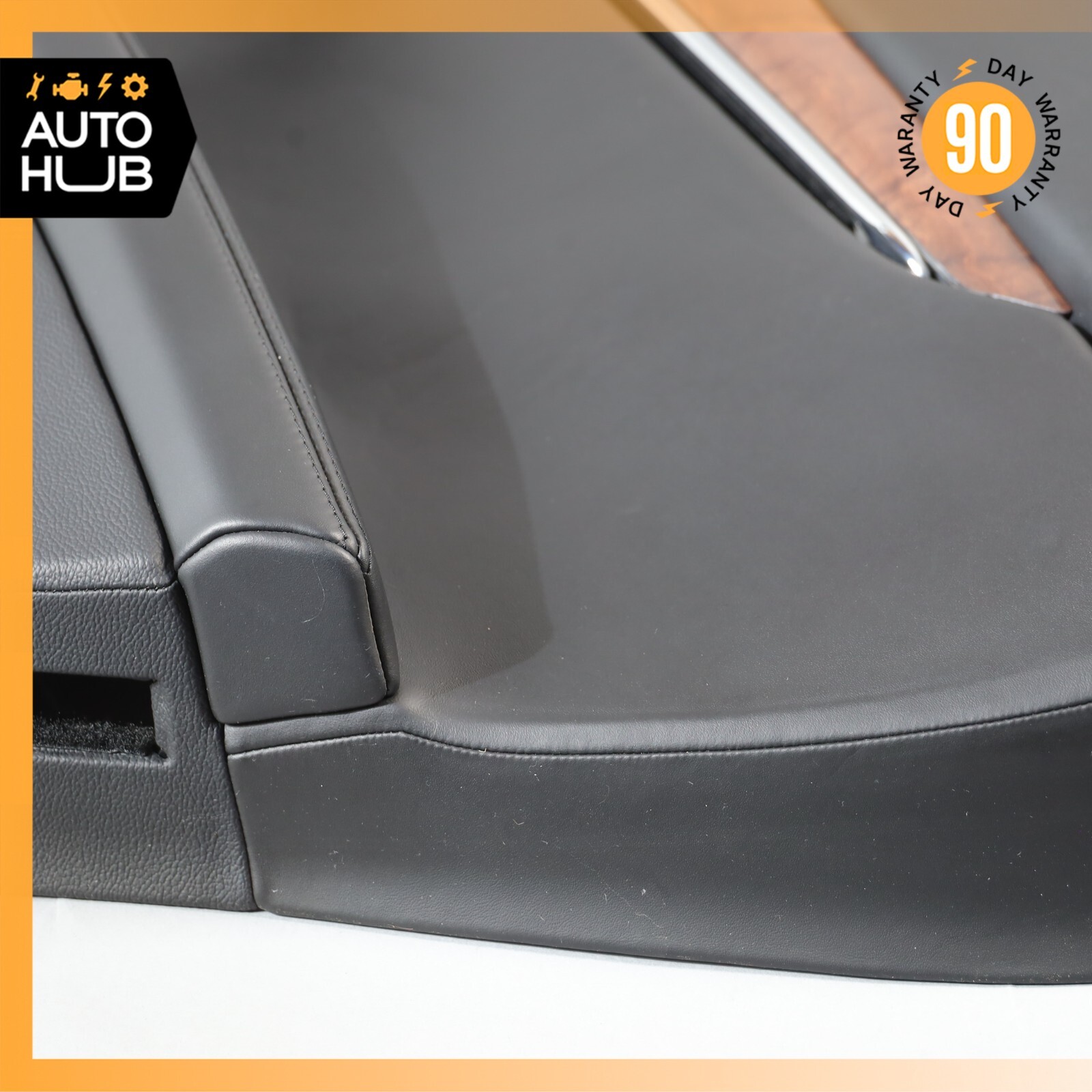 14-17 Maserati Quattroporte GTS M156 Rear Right Interior Door Panel Black OEM
