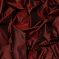 Burgundy Red Tissue Taffeta, 100 Silk Fabric By The Yard, 44" Wide TS-7305