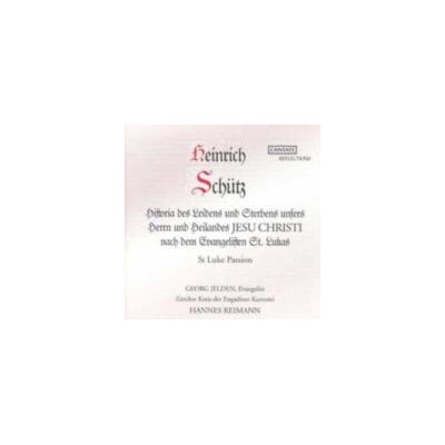 SCHUTZ/JELDEN/PETER/FEHR/ESS/REIMANN: ST LUKE PASSION - CD