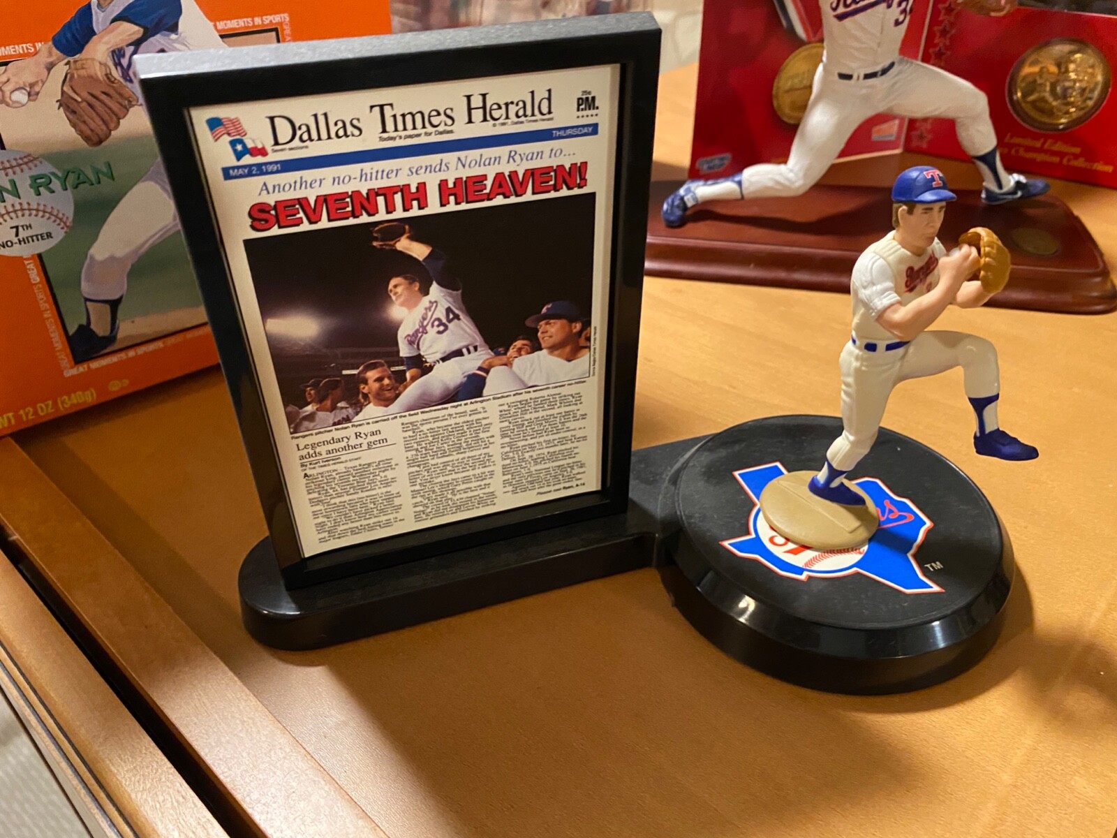 Nolan Ryan Danbury Mint, Cereal Box & Starting Lineup Collection eBay