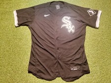 Nike Authentic Chicago White Sox Black Alternate Men Jersey size 48 XL MSRP $285