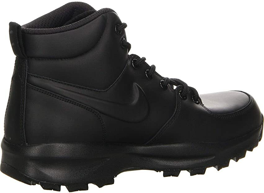 Nike Men’s Manoa Leather Boots Size 10.5 Colors Black on Black