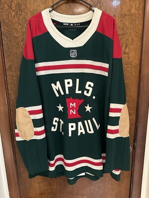 Minnesota Wild Adidas 2022 Winter Classic Jersey (60)