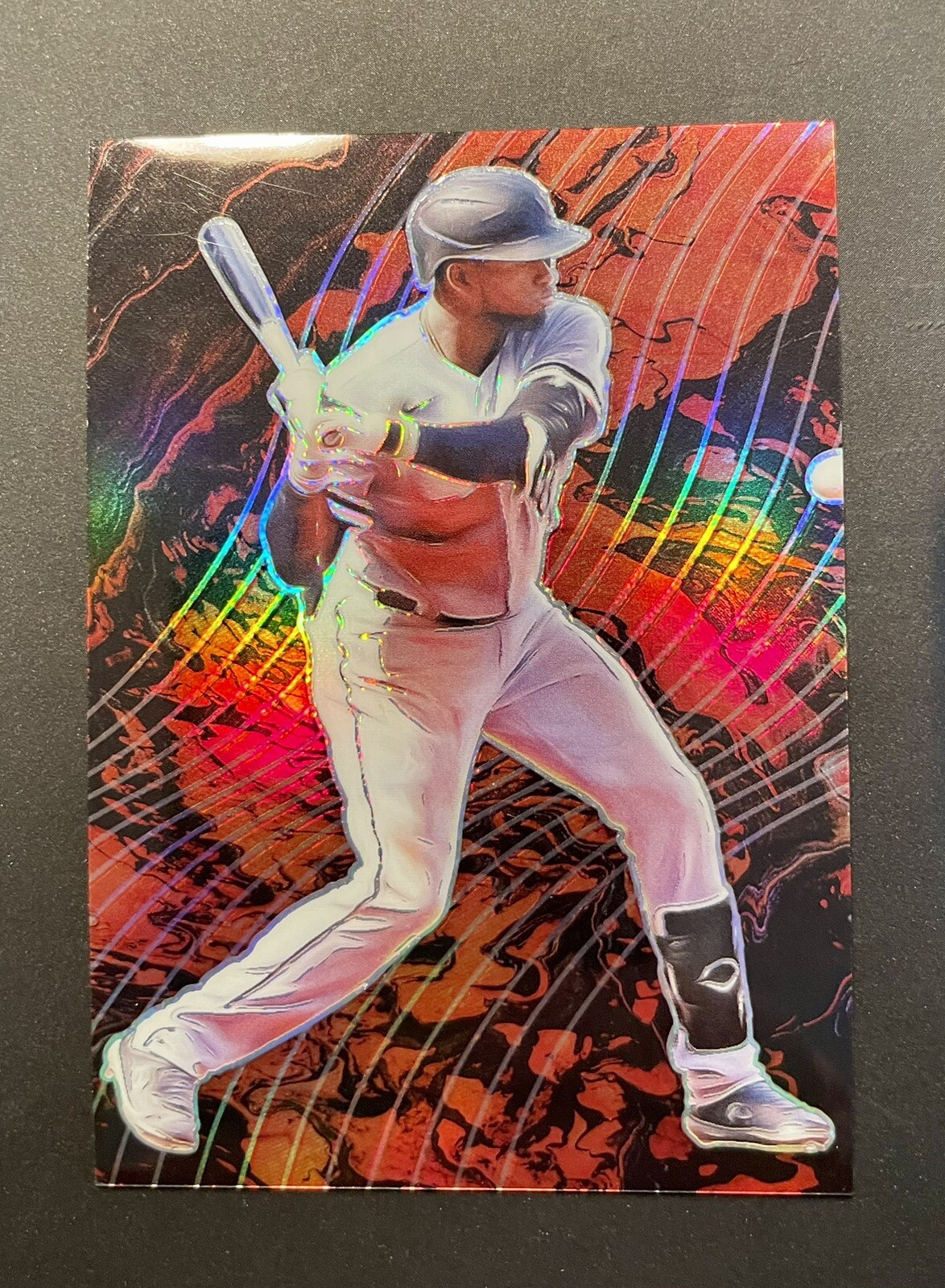 Luis Robert 2021 Prizm Ultra Rare Lava Flow Prizm SSP Case Hit!!!📈 🔥🔥🔥🔥