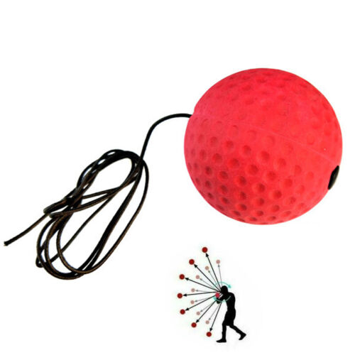 Boxing Fight Ball Punch Exercise Head Band Reflex Speed Training Equipment UK - Picture 6 of 8