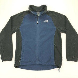 navy blue north face fleece
