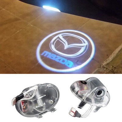 2X RX8 Led Door Light Projector Logo Rotor Wankel Rorary MS Renesis ULTRA BRIGHT