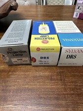 Qty 3 Projector Lamps DRS SYLVANIA  GE 1000w 120v