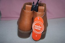 Wonder Nation Child's Shoes Child Size 4 NEW with Tags Flexible Outsole Chestnut