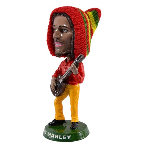 Bob Marley Bobble Head Figure Collectible Doll New - Jamaican Singer - Picture 2 of 8