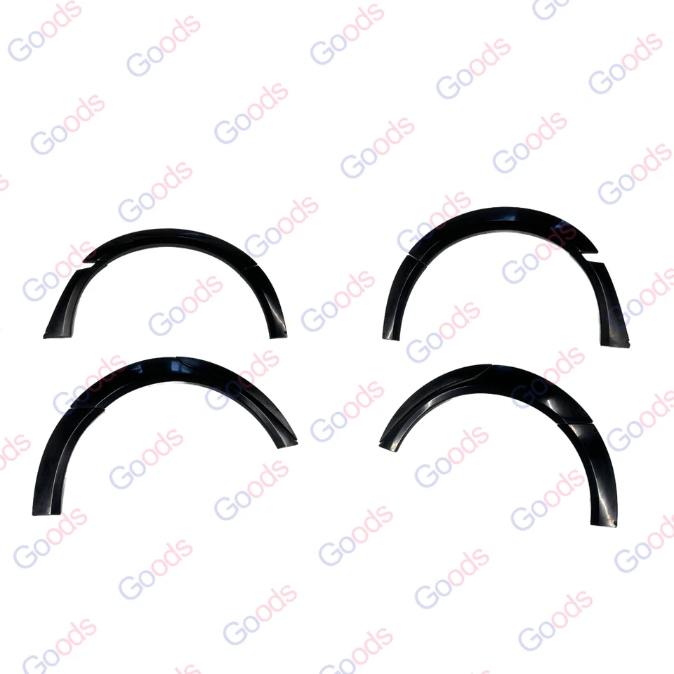 Fit 2015-2021 Subaru WRX Wide Body Fender Flares Cover Unpainted Matte Black Set - Image 4 of 4