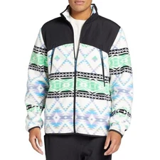 Alpine Design Men's Sherpa Fleece Jacket Size XL Aztec Green NWT $85