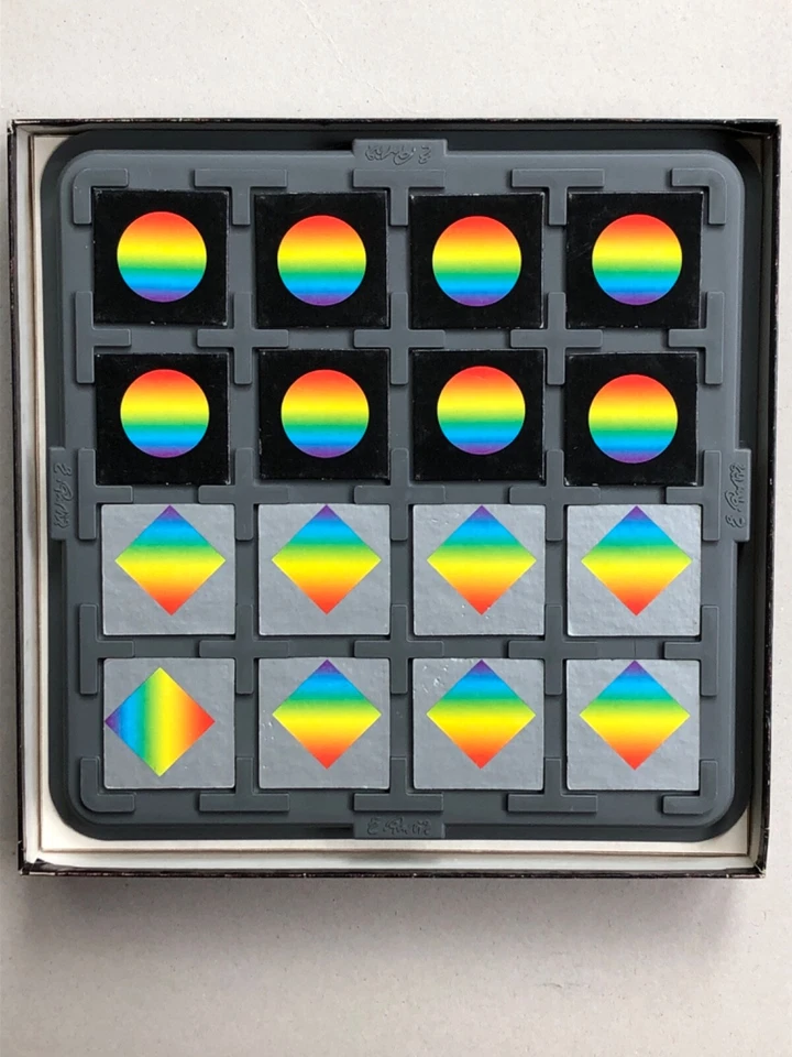 Rubik's Magic Strategy Board Game - 1987 Matchbox Vintage 80's - complete - Image 2 of 4