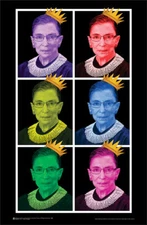 RBG - Retro Pop Art Poster - 11x17