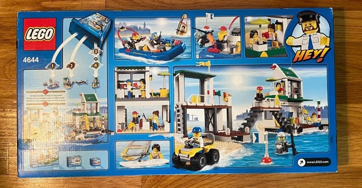 LEGO City Marina Set 4644 Brand NEW Factory Sealed