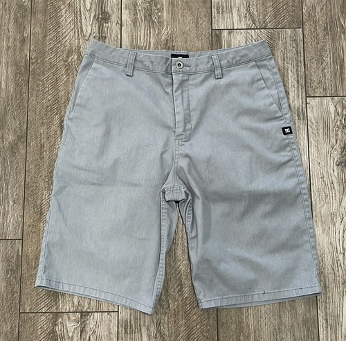 DC Shoes Co Chino Pantalones Cortos de Color Gris 30 | eBay