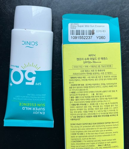 SCINIC Enjoy Super Mild Sun Essence 50ml (1.69 fl oz) SPF50+ PA++++ - 第 3/6 張圖片