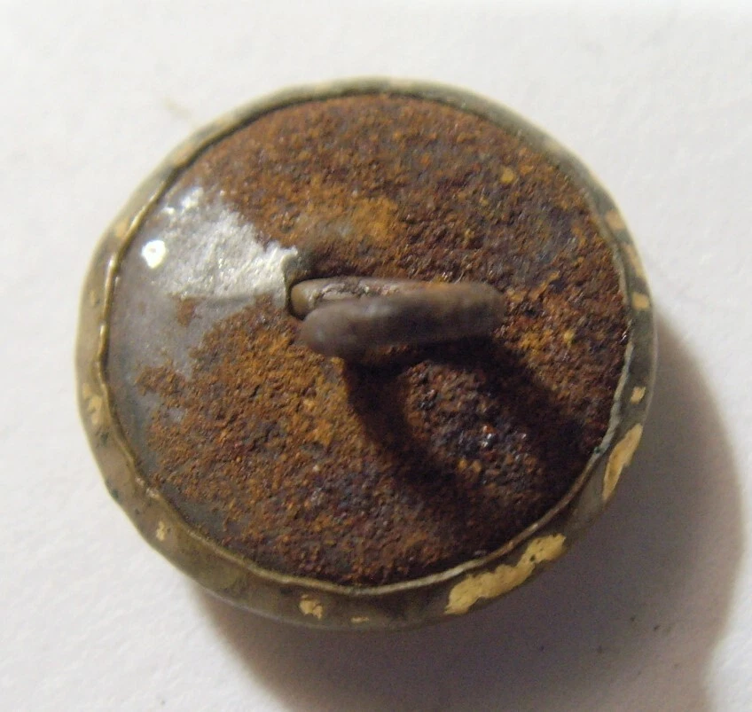 Antique 15 mm collector metal button US Navy eagle tinback 53448 - Image 3 of 3