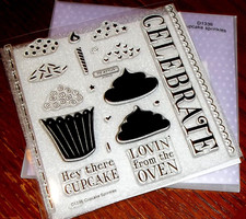 CTMH D1336 CUPCAKE SPRINKLES ~Hey there Cupcake! LOVIN' from the OVEN, CELEBRATE