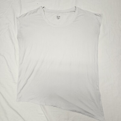 Champion Men's Duodry White Sleeveless Shirt Size Medium