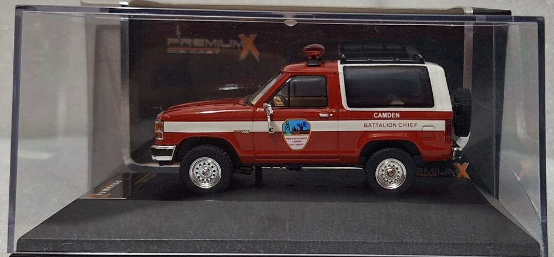 Ford Bronco II Fire Dept Camden New Jersey 1990 1:43 Premium-X
