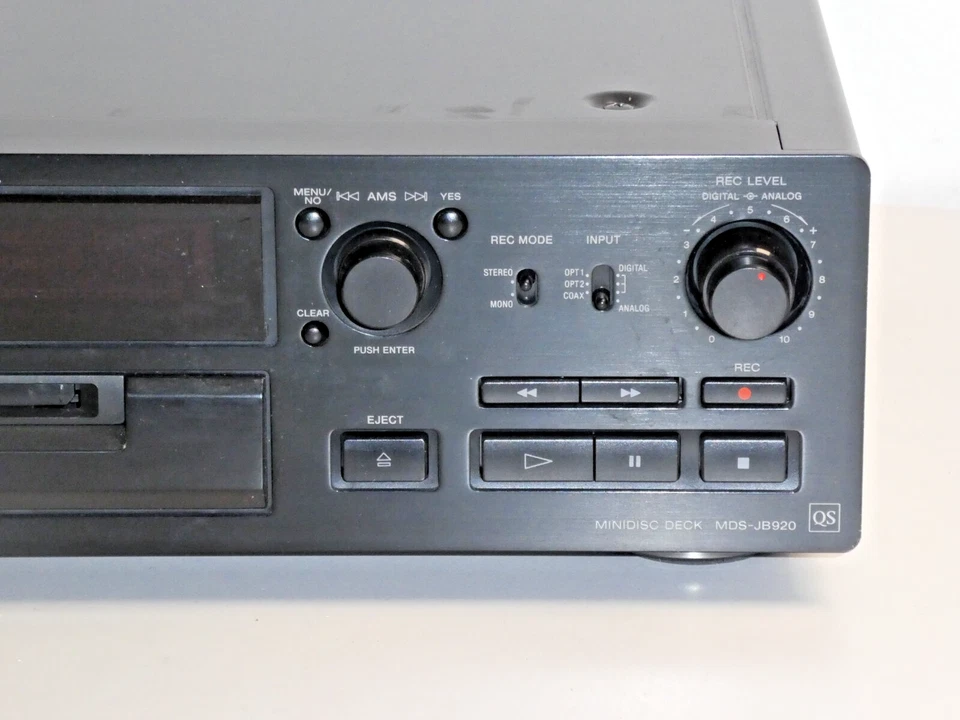 Sony MDS-JB920 High-End MiniDisc Recorder, Laser & Servo NEU, 2 Jahre Garantie - Bild 4 von 4
