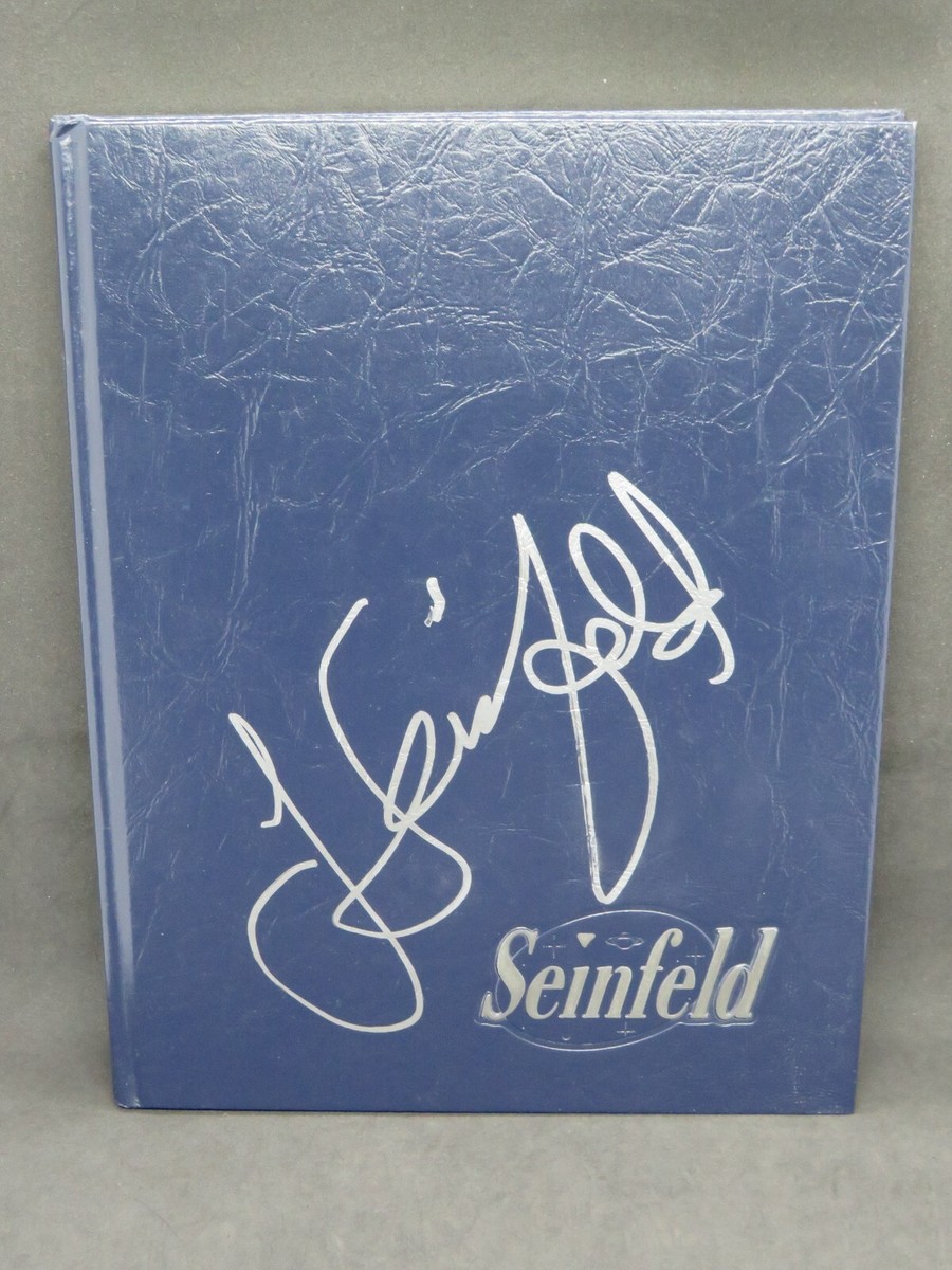 JERRY SEINFELD AUTOGRAPHED SIGNED CAST AND CREW LE /350 YEARBOOK
