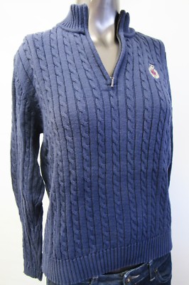Croft & Barrow,Neuwertig,Damen,Pullover,Blau,M(USA),Gr.40