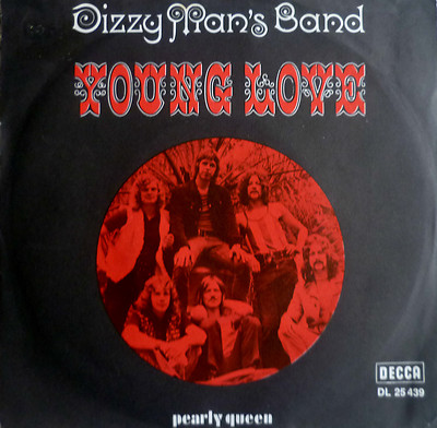 7'' 1970 GERMAN PRESS RARE VG++ ! DIZZY MAN´s BAND : Young Love