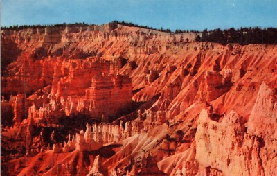 Bryce Canyon National Park UT View from Sunrise Point Vtg Postcard Unused Scenic