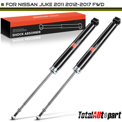 2x Shock Absorber Assembly for Nissan Juke 2011-2017 L4 1.6L Rear Left & Right