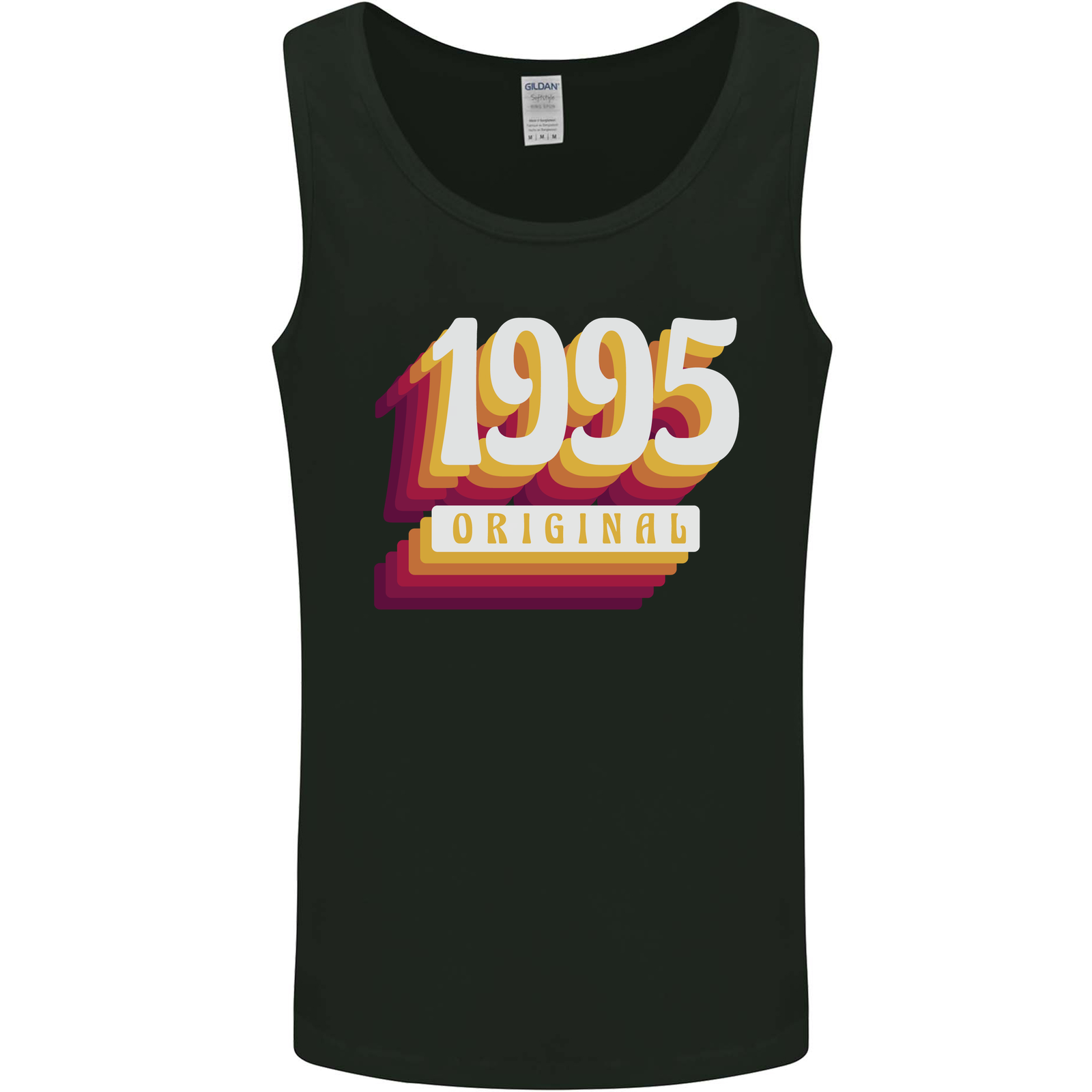 Retro 30th Birthday Original 1995 Mens Vest Tank Top