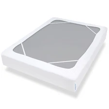 Box Spring Cover with Smooth Elastic Woven Washable Dustproof White All Sizes