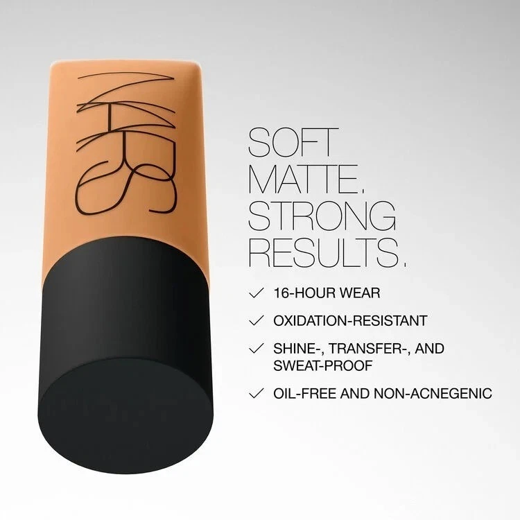 Nars Soft Matte Complete Foundation Medium to Full Coverage Deep 4 Namibia NEW - Image 3 of 4