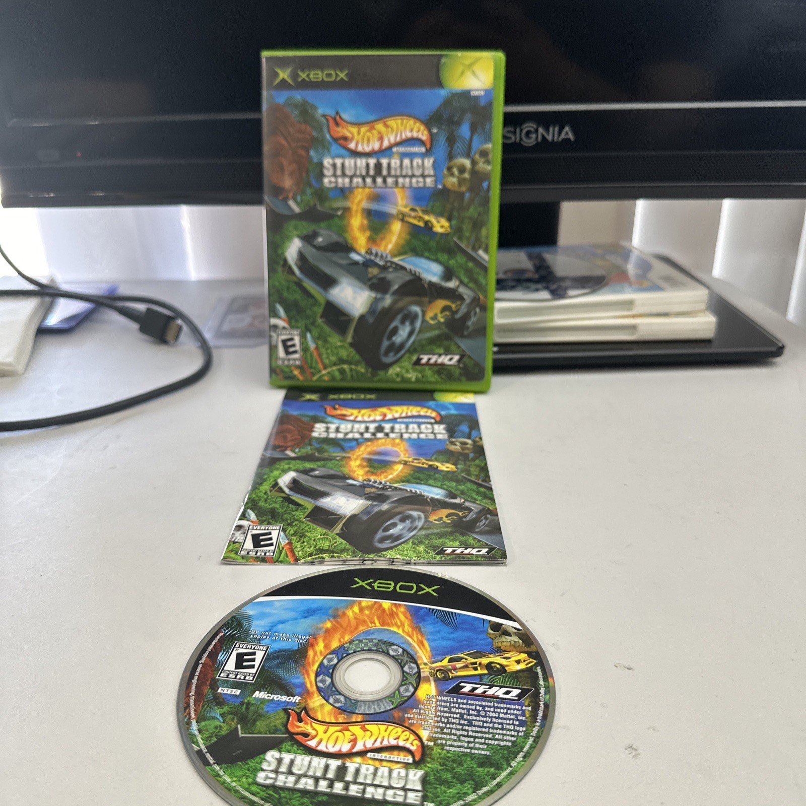 Hot Wheels: Stunt Track Challenge (Microsoft Xbox 2004)