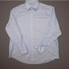Charles Tyrwhitt Classic Fit Non-Iron Shirt 19/38 White/Blue Checked