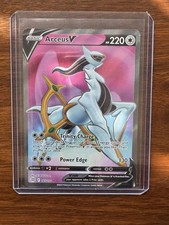 Pokémon TCG Arceus v 165/172 SWSH Stelle Brillanti Carta Ultra Rara Condizione LP