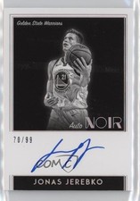 2018-19 Panini Noir Black and White 70/99 Jonas Jerebko #NBW-JJB Auto 2t7