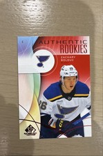 2024-25 Upper Deck Sp Game Used - Authentic Rookies Zachary Bolduc #255 Red (RC)